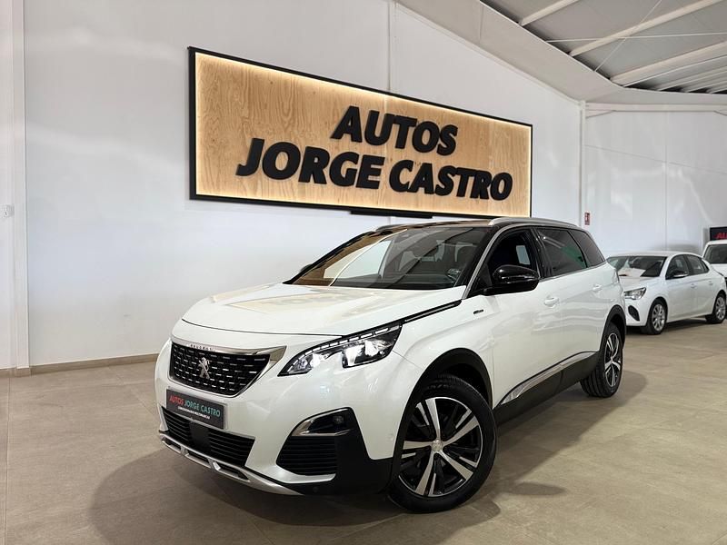 Usado Peugeot 5008 Active 130 CV (95 kW) 2020 Blanco Monovolumen