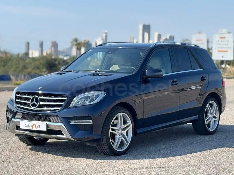 Usado Mercedes ML350 258 CV (189 kW) 2015 Azul SUV