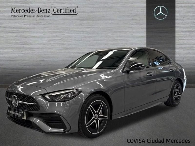Usado Mercedes C300e AMG line 313 CV (230 kW) 2024 Gris Berlina