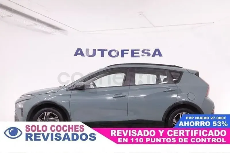 Usado Hyundai Bayon 100 CV (73 kW) 2021 Azul SUV