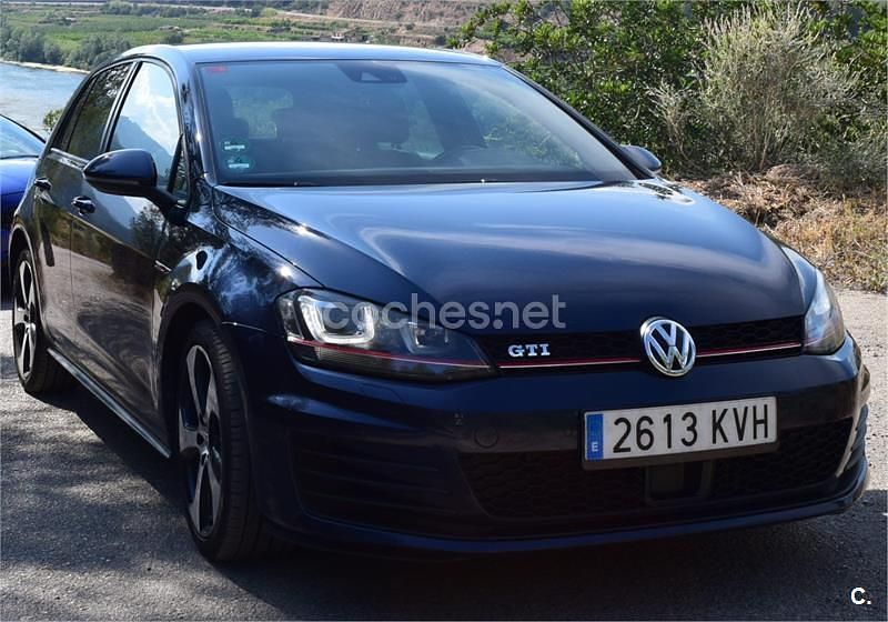 Azul Usado 2014 VW Golf VII GTI Berlina | 14.600 € (Precio justo) - Imagen 1/4