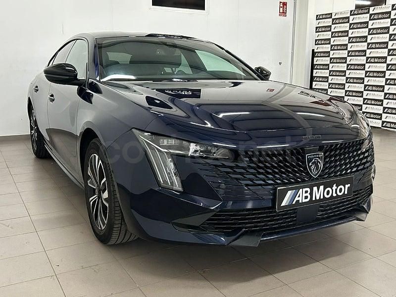 Usado Peugeot 508 Allure 130 CV (95 kW) 2024 Azul Berlina