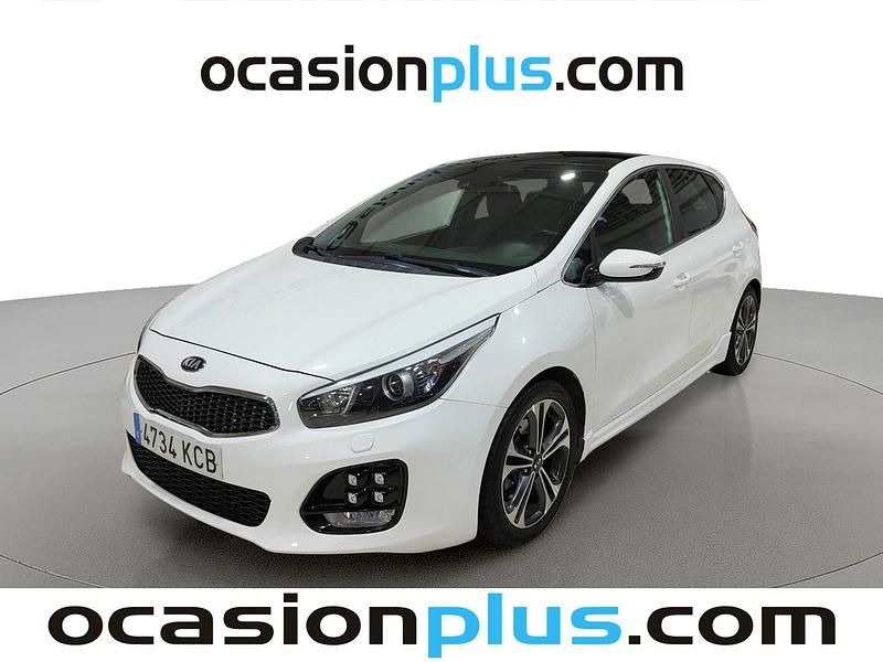 Usado Kia Ceed GT GT-Line 136 CV (100 kW) 2017 Negro Utilitario