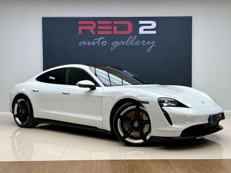 Usado Porsche Taycan 239 kW (326 CV) 2021 Blanco Berlina