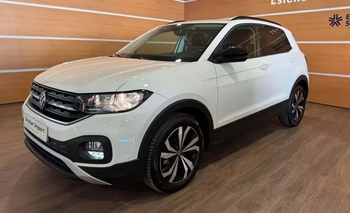 Usado VW T-Cross Advance 110 CV (80 kW) 2024 Blanco SUV