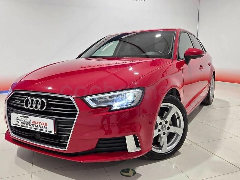 Usado Audi A3 Sport 190 CV (139 kW) 2019 Rojo Berlina