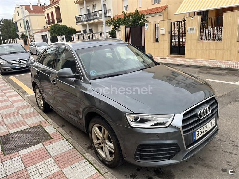 Usado Audi Q3 Design 150 CV (110 kW) 2017 Gris / plata SUV