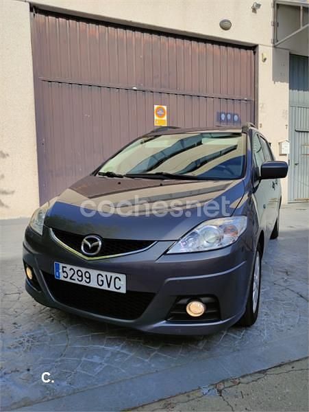 Gris / plata Usado 2010 Mazda 5 Style Monovolumen | 6499 € (Precio justo) - Imagen 1/4