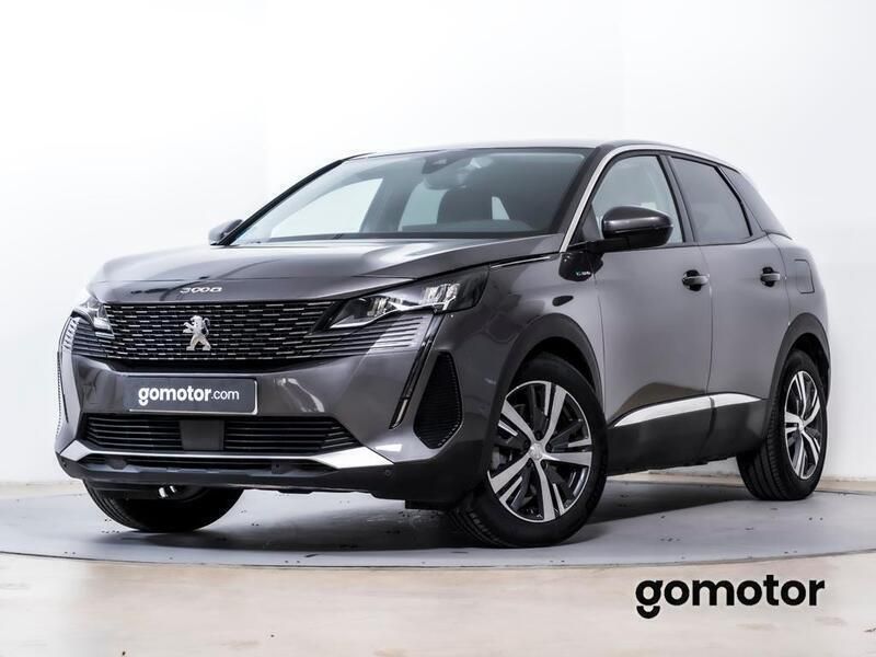 Gris platino Usado 2022 Peugeot 3008 Allure SUV | 39.990 € - Imagen 1/4