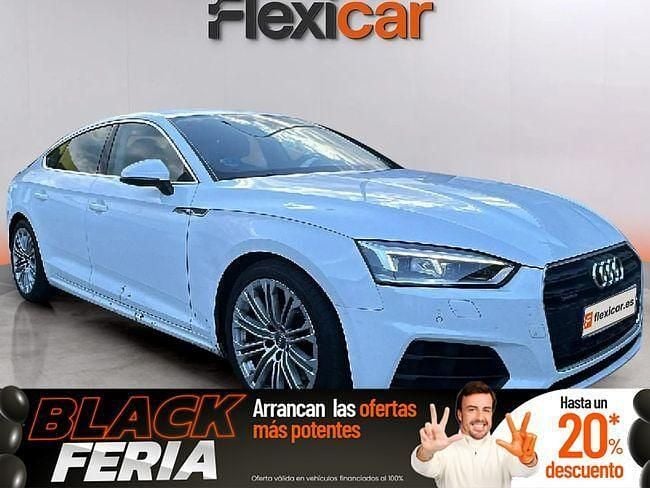 Blanco Usado 2019 Audi A5 Sportback S-Line Utilitario | 24.990 € (Precio justo) - Imagen 1/4