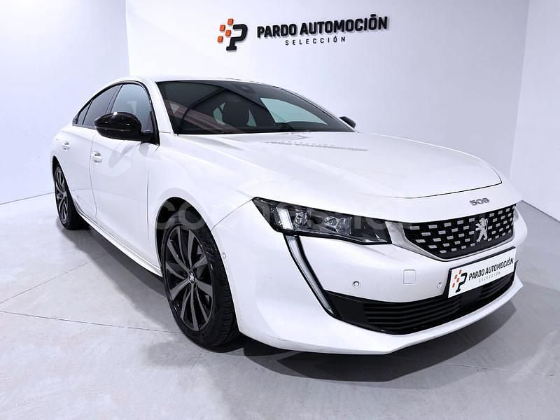 Usado Peugeot 508 GT-line 180 CV (132 kW) 2020 Blanco Berlina