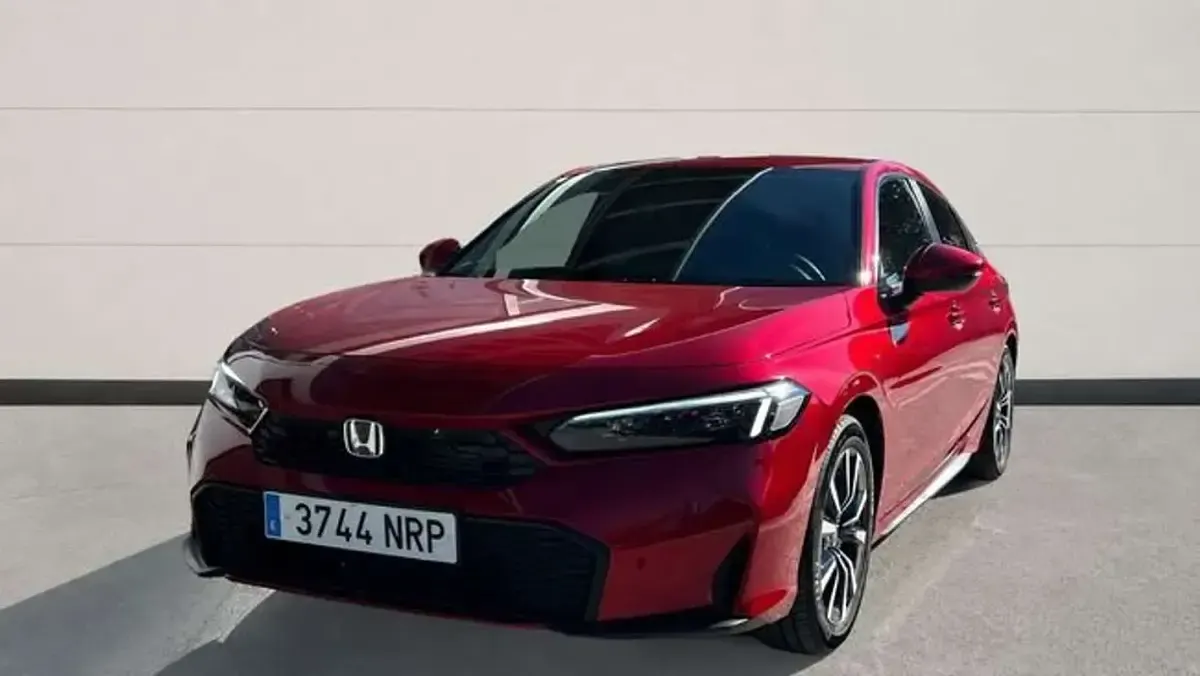 Nuevo Honda Civic Elegance 184 CV (135 kW) 2026 Rojo Berlina