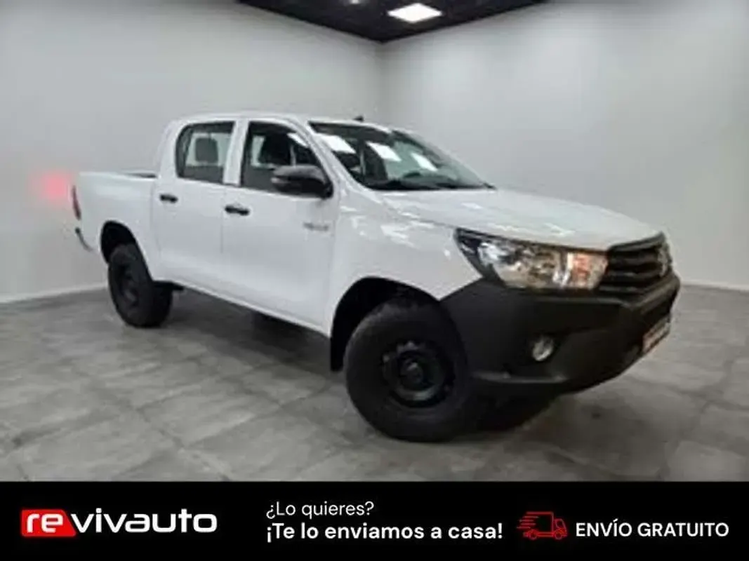 Usado Toyota HiLux 144 CV (105 kW) 2019 Blanco Pickup/Camioneta