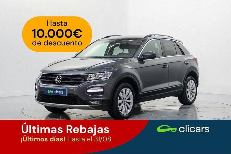 Gris Usado 2021 VW T-Roc Advance SUV | 23.990 € (Precio justo) - Imagen 1/4