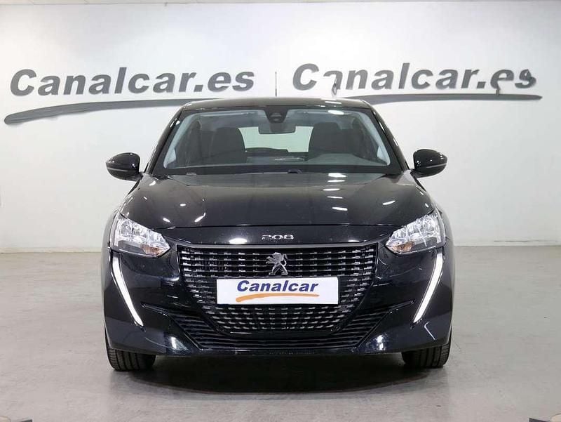 Usado Peugeot 208 GT-line 102 CV (75 kW) 2020 Negro Utilitario