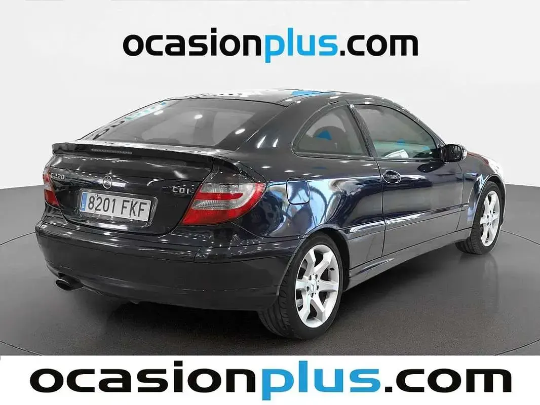 Usado Mercedes C220 Sport Edition 150 CV (110 kW) 2007 Azul Coupe