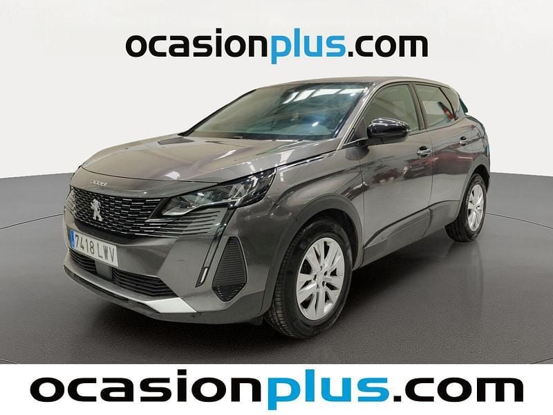Gris plata Usado 2022 Peugeot 3008 Active SUV | 17.264 € (Super precio) - Imagen 1/4