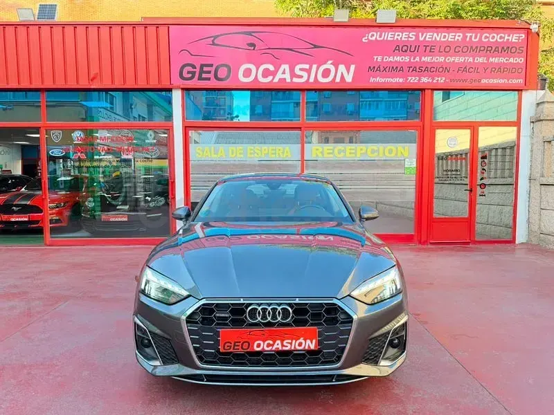 Usado Audi A5 Sportback S-Line 163 CV (119 kW) 2020 Gris / plata Utilitario