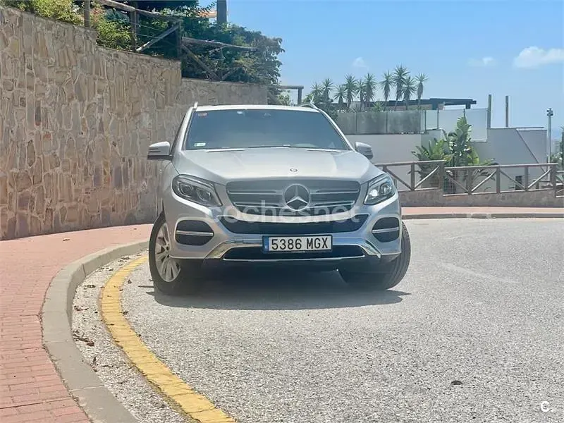 Usado Mercedes GLE350 258 CV (189 kW) 2017 Gris / plata SUV