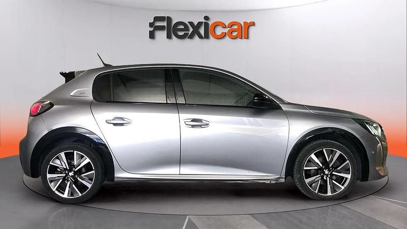 Usado Peugeot 208 GT 101 CV (74 kW) 2020 Gris Utilitario