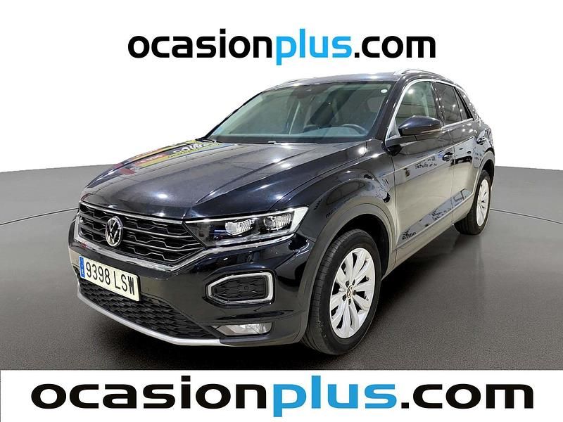Negro Usado 2021 VW T-Roc Advance SUV | 20.410 € (Buen precio) - Imagen 1/4