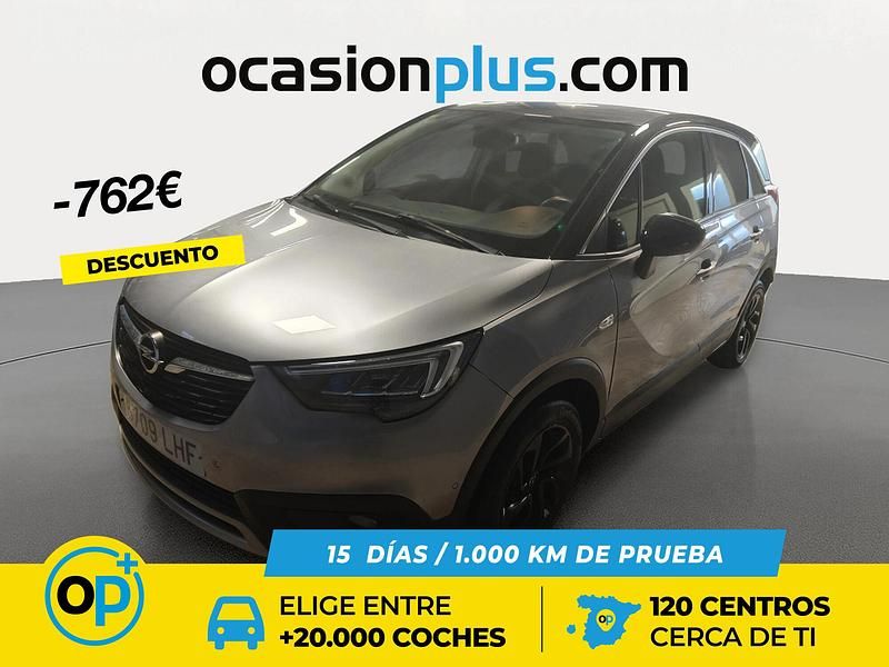 Usado Opel Crossland X Innovation 102 CV (75 kW) 2020 Gris SUV
