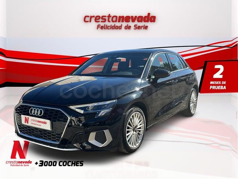 Usado Audi A3 Advanced Plus 150 CV (110 kW) 2021 Negro Berlina