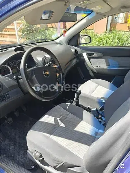 Usado Chevrolet Aveo LS 84 CV (61 kW) 2009 Azul Berlina