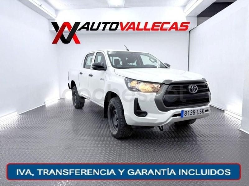 Usado Toyota HiLux 150 CV (110 kW) 2021 Blanco Pickup/Camioneta