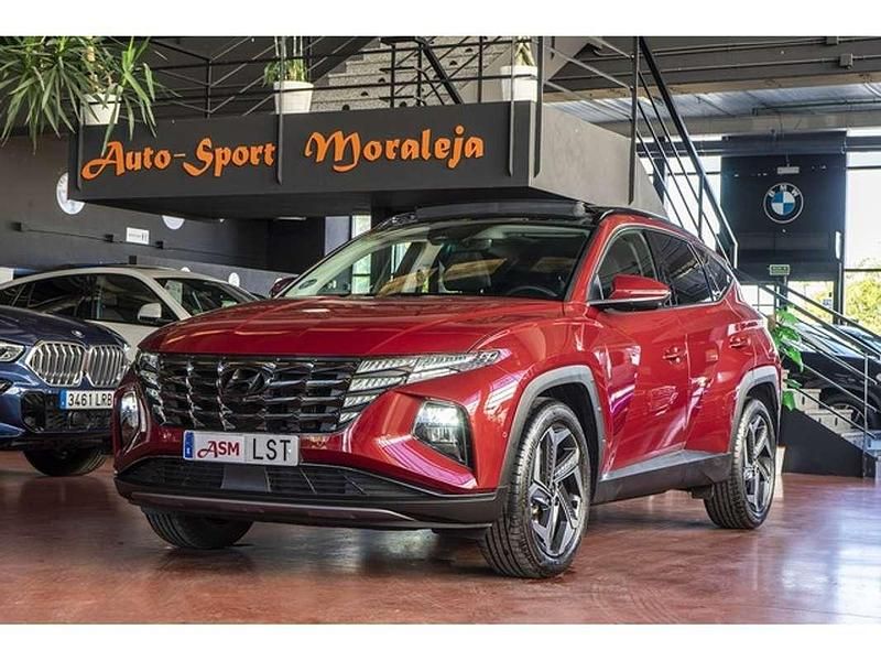 Rojo Usado 2021 Hyundai Tucson Style SUV | 27.400 € (Un poco caro) - Imagen 1/4