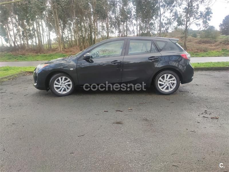 Usado Mazda 3 Style 115 CV (84 kW) 2011 Negro Berlina