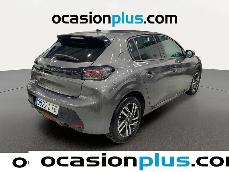 Usado Peugeot 208 Allure 102 CV (75 kW) 2021 Gris Utilitario