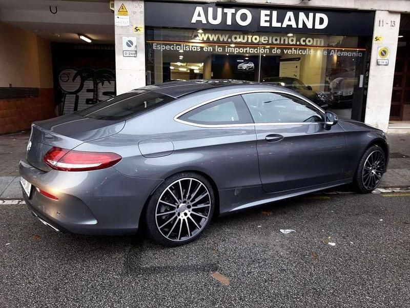Gris Usado 2016 Mercedes C300 AMG Berlina | 34.200 € (Un poco caro) - Imagen 1/4