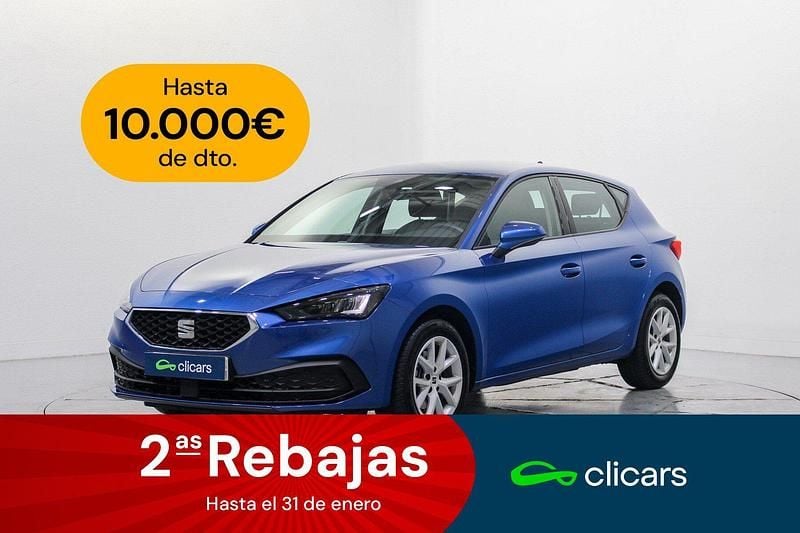 Azul Usado 2024 Seat Leon Style Berlina | 18.990 € (Precio justo) - Imagen 1/4