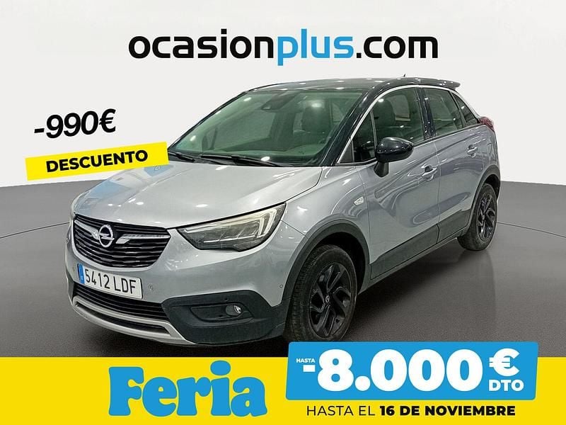 Gris Usado 2019 Opel Crossland Innovation SUV | 10.900 € (Precio justo) - Imagen 1/4