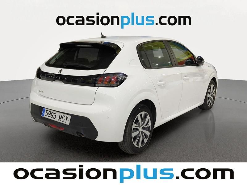 Usado Peugeot 208 Active 102 CV (75 kW) 2023 Blanco Utilitario