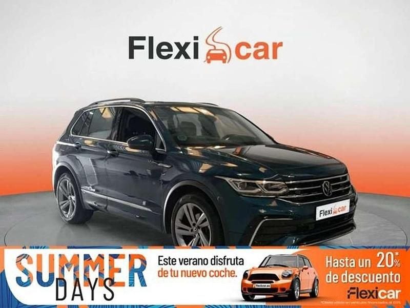 Azul Usado 2021 VW Tiguan R-line Plus SUV | 26.990 € (Un poco caro) - Imagen 1/4