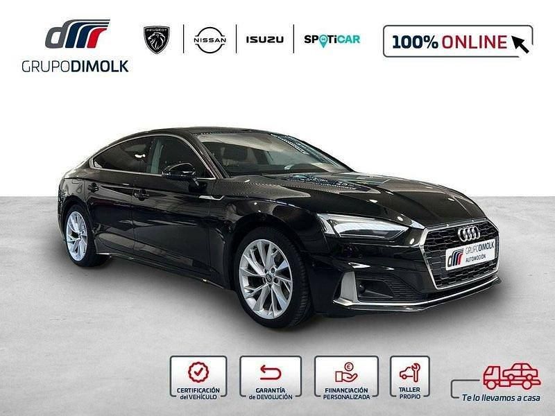 Usado Audi A5 163 CV (119 kW) 2020 Negro Coupe