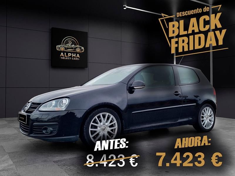 Negro Usado 2008 VW Golf VI GT Berlina | 7423 € (Un poco caro) - Imagen 1/4