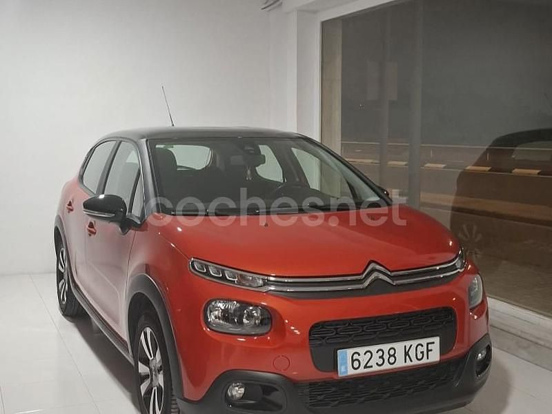Usado Citroën C3 Feel 82 CV (60 kW) 2017 Rojo Berlina
