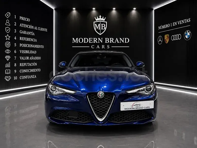 Usado Alfa Romeo Giulia Super 160 CV (117 kW) 2021 Azul Berlina