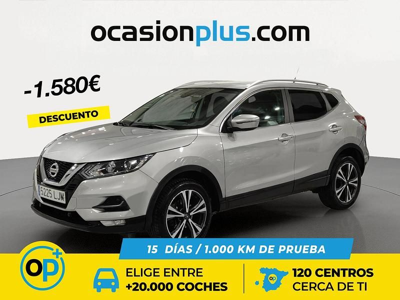 Gris Usado 2020 Nissan Qashqai Acenta SUV | 17.390 € (Precio justo) - Imagen 1/4