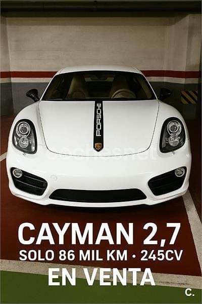 Blanco Usado 2007 Porsche Cayman Coupe | 33.950 € (Precio justo) - Imagen 1/4