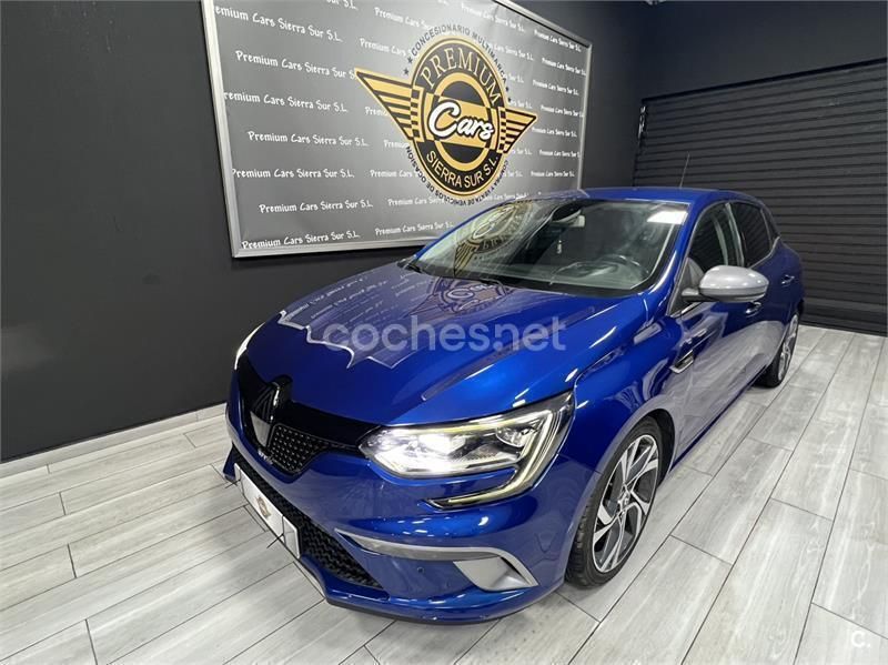 Azul Usado 2018 Renault Mégane GT Line GT Berlina | 15.999 € (Precio justo) - Imagen 1/4