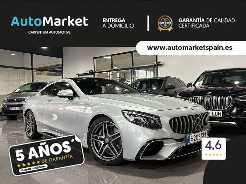 Gris Usado 2018 Mercedes S63 AMG AMG Coupe | 109.900 € - Imagen 1/4