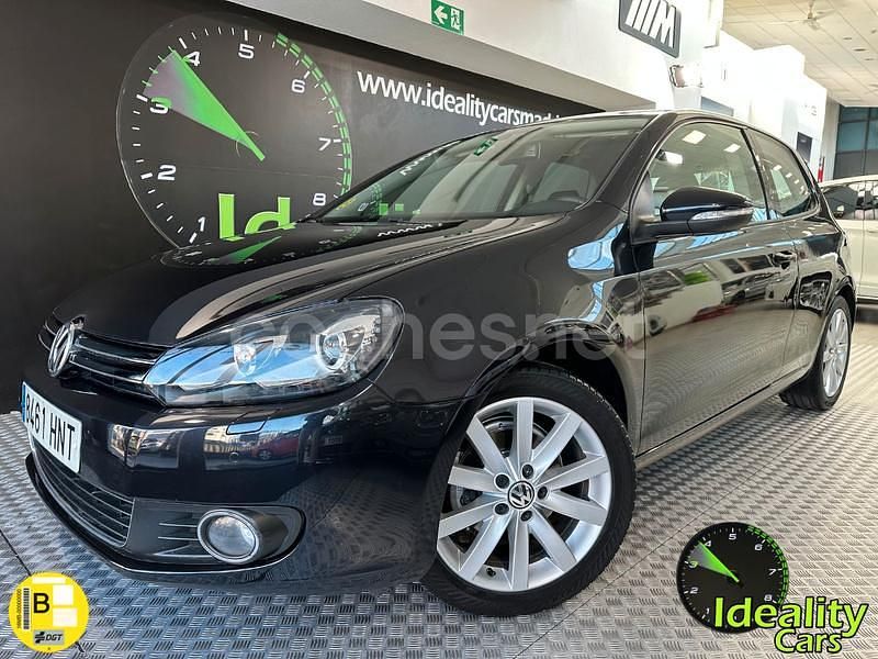 Usado VW Golf Sportline 105 CV (77 kW) 2013 Negro Berlina