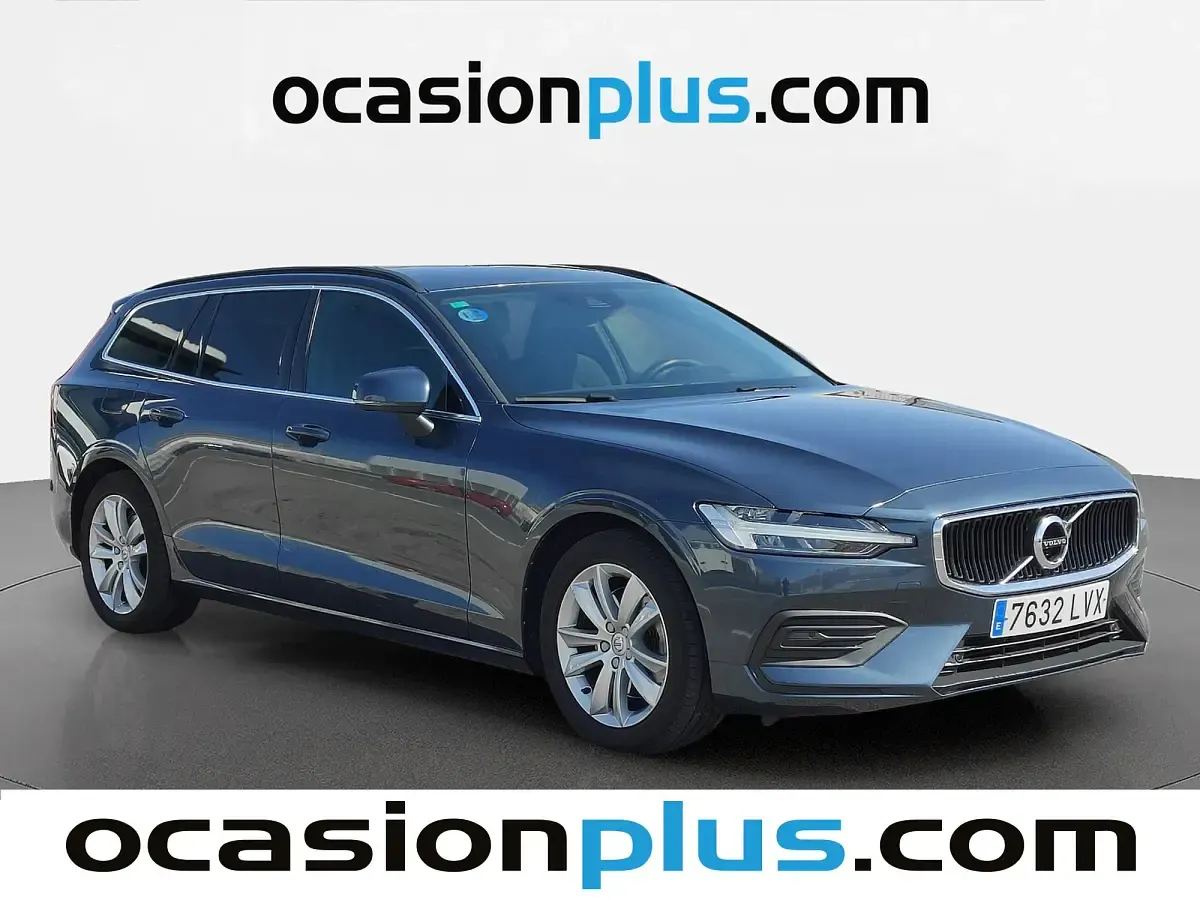 Usado Volvo V60 Momentum 196 CV (144 kW) 2022 Azul Familiar