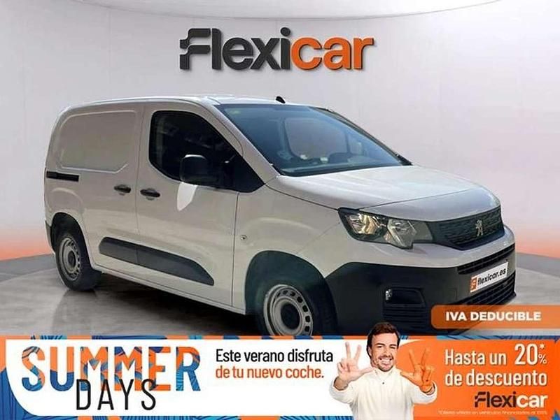 Blanco Usado 2021 Peugeot Partner Access Monovolumen | 8790 € (Buen precio) - Imagen 1/4