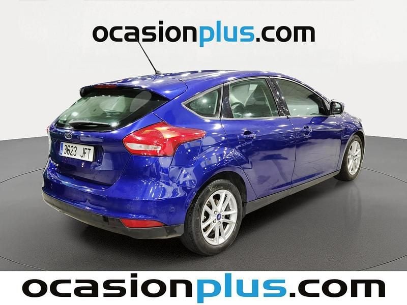 Usado Ford Focus Trend+ 116 CV (85 kW) 2015 Azul Utilitario