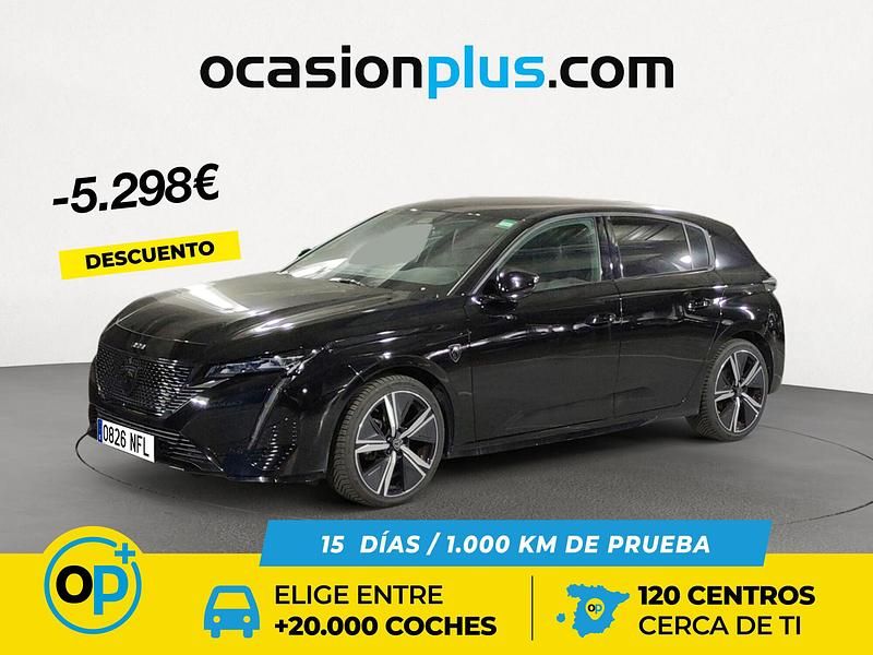Usado Peugeot 308 GT 130 CV (95 kW) 2024 Negro Berlina